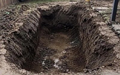 Mein Nachbar hat sich für einen Nachmittag meinen Garten ausgeliehen: Am nächsten Morgen hatte mein Garten ein riesiges Loch und mein Nachbar war verschwunden.