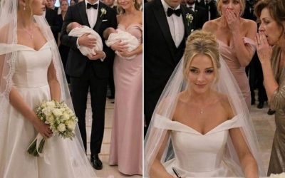 An meinem Hochzeitstag verkündeten mir mein Ehemann und meine Adoptivstiefschwester stolz die frohe Botschaft und hielten dabei ihre neugeborenen Zwillinge im Arm.