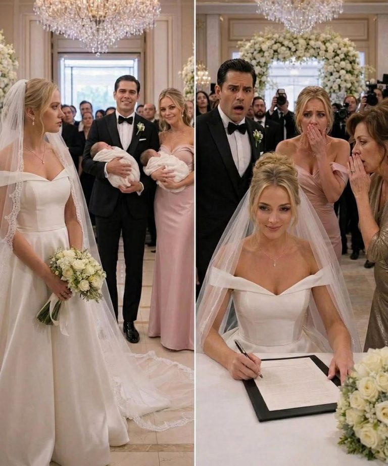 An meinem Hochzeitstag verkündeten mir mein Ehemann und meine Adoptivstiefschwester stolz die frohe Botschaft und hielten dabei ihre neugeborenen Zwillinge im Arm.