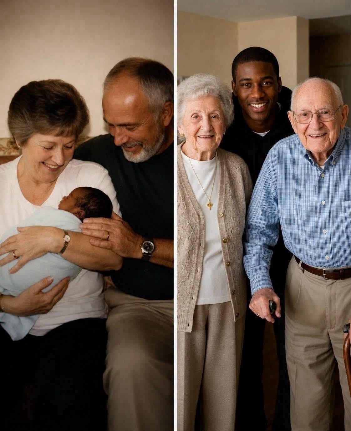 I became a mother at 56 when a baby was abandoned at my door — 23 years later…
