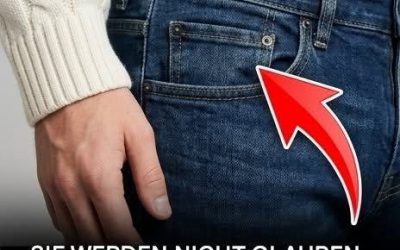 Warum haben Jeans eine Mini-Tasche? Erklärung unten