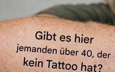 Tattoos nach dem 40. Lebensjahr – Mode oder freie Entscheidung?