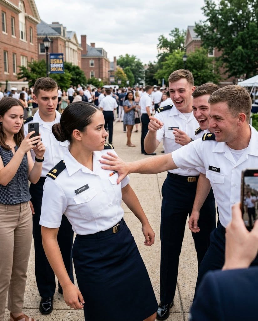 Sie lachten, als sie mich stießen. Sie lachten, als sie mich schwach nannten. Und später, als sich ein Video von dem Vorfall über die Akademie hinaus verbreitete, sah es einer der angesehensten Navy SEALs Amerikas. Zu diesem Zeitpunkt hatten die Menschen, die mich für ein leichtes Ziel hielten, bereits einen Fehler begangen, den sie nicht mehr rückgängig machen konnten.
