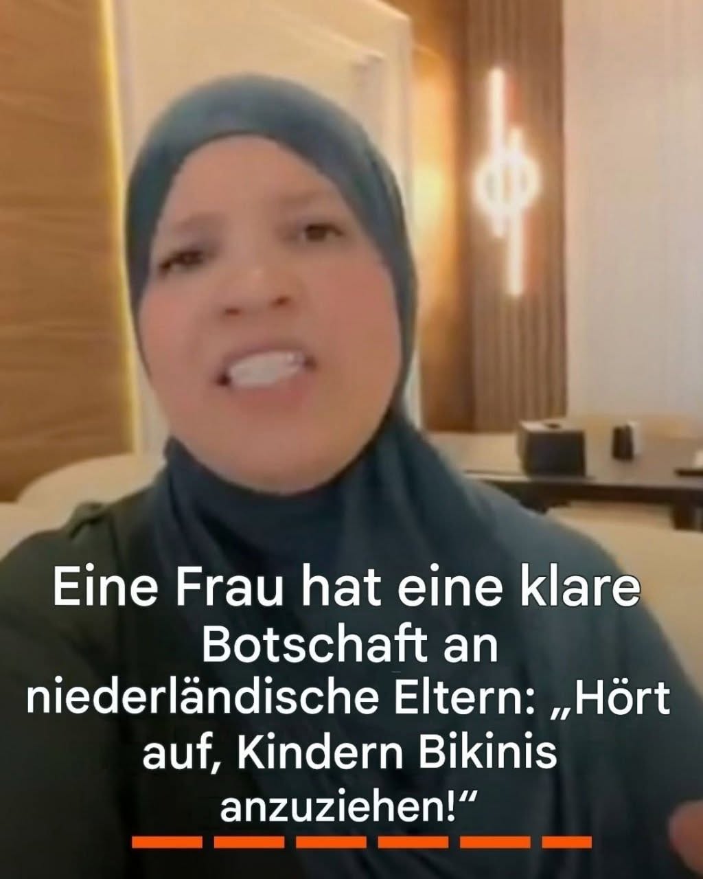 Eine Frau hat eine klare Botschaft an niederländische Eltern: „Hört auf, Kindern Bikinis anzuziehen!“