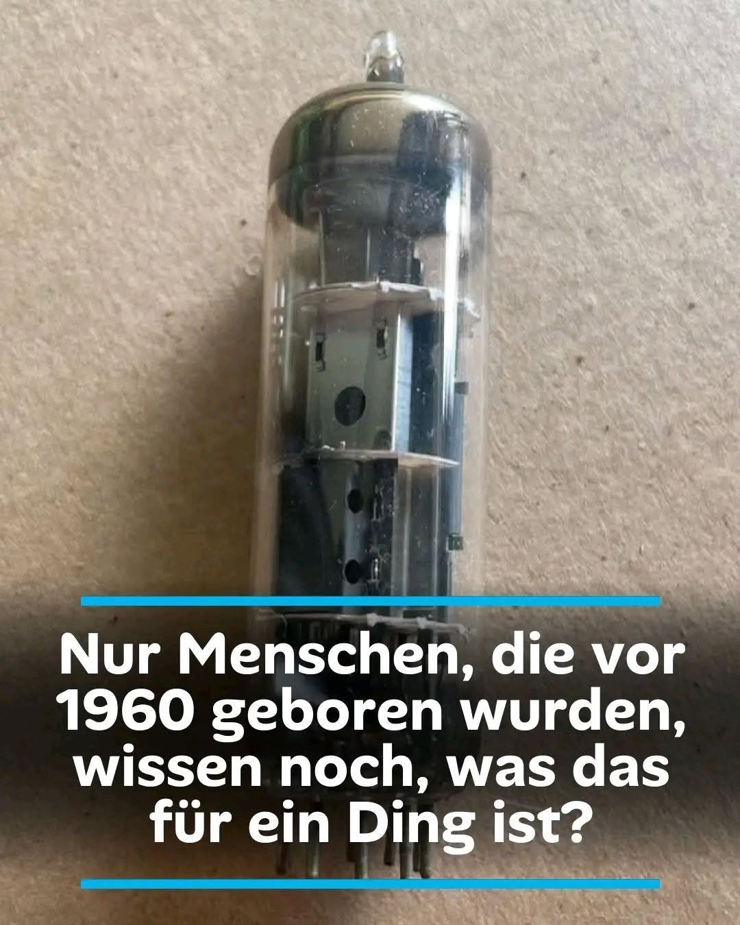 Nur Menschen, die vor 1960 geboren wurden