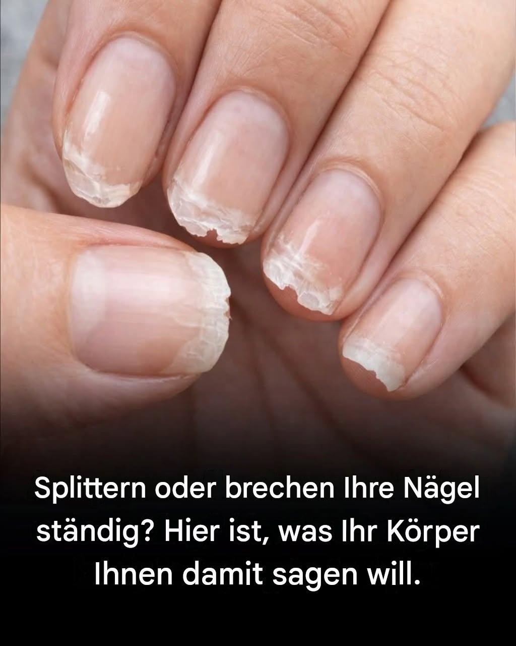 Schwache oder brüchige Nägel: Was Ihr Körper Ihnen damit sagen will