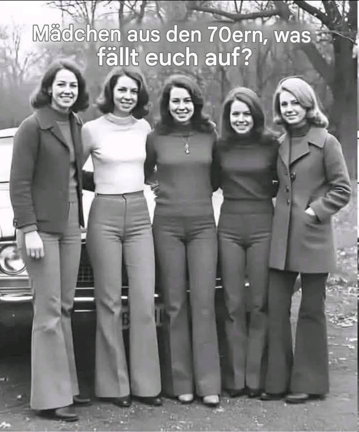 Mädchen der 70er: Welches Detail sticht sofort ins Auge?