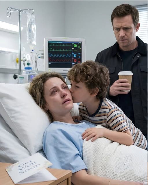 Ich erwachte aus dem Koma und hörte meinen Sohn flüstern: „Mama, mach die Augen nicht auf … Papa wartet darauf, dass du stirbst.“ In diesem Augenblick begriff ich, dass mein Unfall kein Unfall gewesen war und dass mein Mann und meine eigene Schwester nur darauf warteten, dass ich sterbe, um mir alles zu nehmen.
